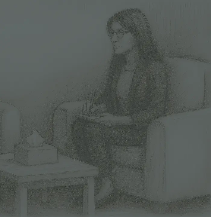 femeie cu ochii închiși